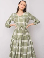 LK SK šaty 508074.39P khaki LK SK šaty 508074.39P khaki