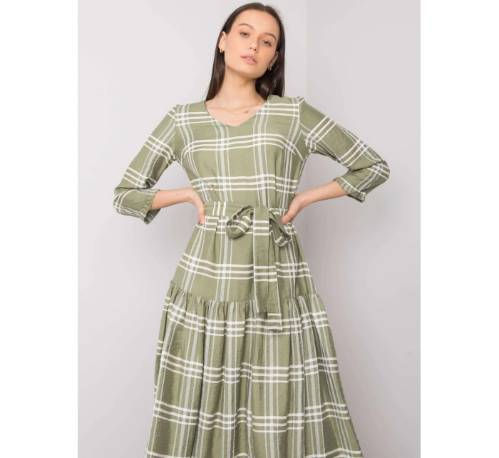 LK SK šaty 508074.39P khaki LK SK šaty 508074.39P khaki