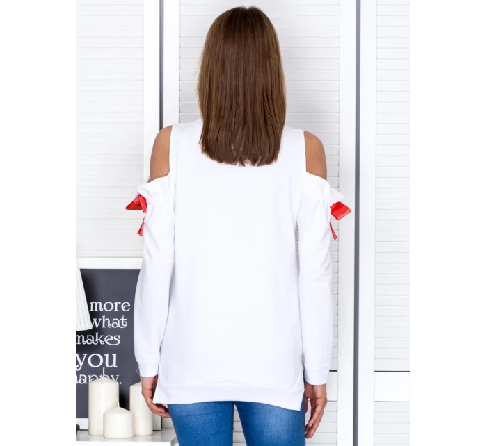 Mikina PL BL 1452.02 biela Mikina PL BL 1452.02 biela