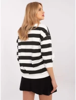 Blúzka RV BZ A430.60 čierna a biela Blúzka RV BZ A430.60 čierna a biela