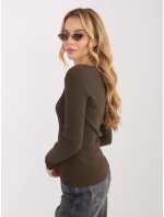 Blúzka WT BZ A1076.15 tmavohnedá Blúzka WT BZ A1076.15 tmavohnedá