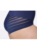 Zoštíhľujúce nohavičky 141 (vysoký pás) námornícka modrá - Julimex Zoštíhľujúce nohavičky 141 (vysoký pás) námornícka modrá - Julimex