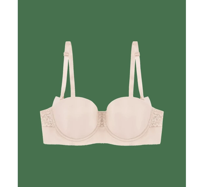 Dámská vyztužená podprsenka Vivid Spotlight model 21745507 krémová - Triumph Dámská vyztužená podprsenka Vivid Spotlight model 21745507 krémová - Triumph