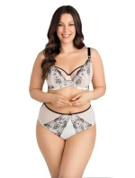 Dámská podprsenka model 20126250 Black & white - Gorsenia