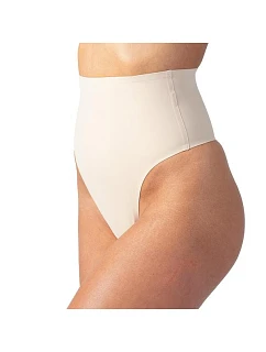 Dámske tvarujúce tangá INVISIBLE SILHOUETTE MID WAIST THONG – BELLINDA – telová farba
