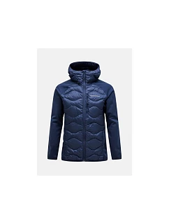 M model 22152472 Down Hybrid Hood bunda tmavě modrá - Peak Performance