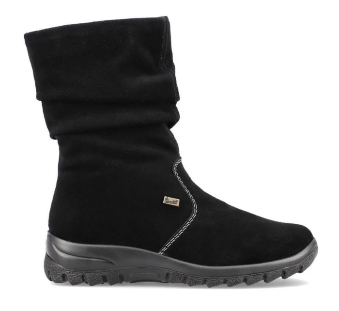 RIEKER W RKR130 zateplené kožené čižmy RIEKER W RKR130 zateplené kožené čižmy