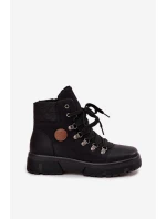 Ocieplane Trapery Damskie Na Platformie Czarne Zaraine Ocieplane Trapery Damskie Na Platformie Czarne Zaraine