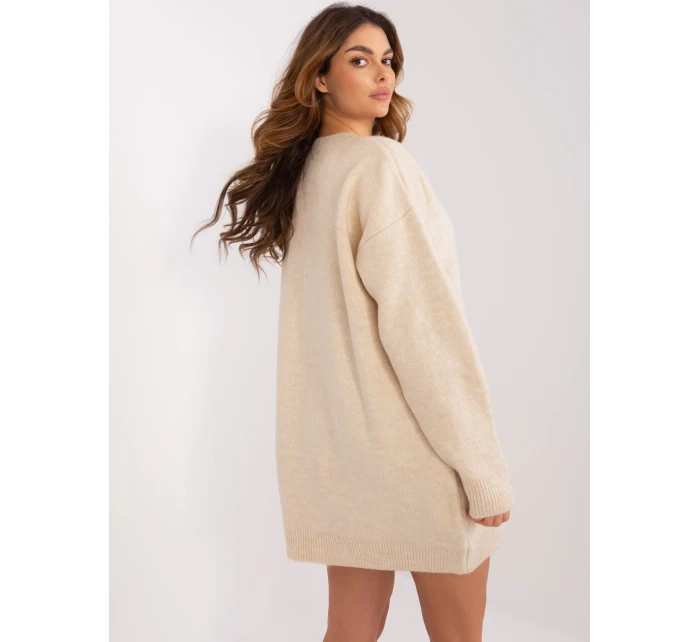 Sukienka BA SK jasny beżowy model 20278752 - FPrice Sukienka BA SK jasny beżowy model 20278752 - FPrice