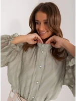 Košeľa LK KS 509588.98 pistácií Košeľa LK KS 509588.98 pistácií