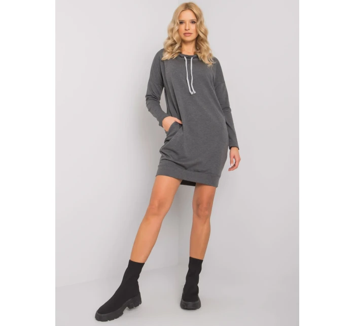 Šaty RV TU 4444.30P tmavo šedá