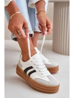 Dámske tenisky na platforme White and Grey Nesonice Dámske tenisky na platforme White and Grey Nesonice