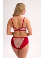 Polomäkká podprsenka Gaia BS 1273 Aina Red-mocha