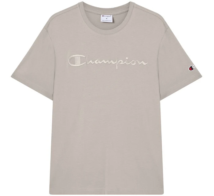 Pánské tričko SS Tee beige  pánské model 22119613 - CHAMPION