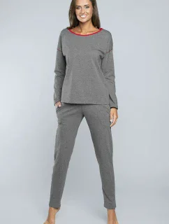 Talianska móda Accent long length sp. farba:medium melange