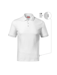 Pánske polo tričko Resist Heavy white - Malfini