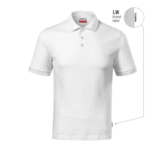 Pánske polo tričko Resist Heavy white - Malfini