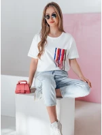 Dámské tričko bílé Dstreet model 21976606 - FashionStreet