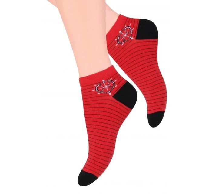 Dámske členkové ponožky Steven art.114