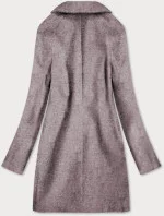 Hnědý dámský kabát model 16147851 - ROSSE LINE