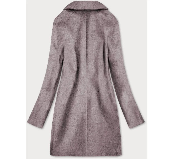 Hnědý dámský kabát model 16147851 - ROSSE LINE