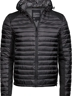 TJ Pánská outdoorová bunda 18. black/black melange model 22499092 - Tee Jays