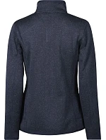 TJ Dámská melanžová pletená fleecová bunda 18. navy melange model 22499171 - Tee Jays