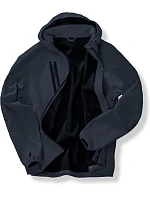 R Unisex 3vrstvá softshellová bunda s kapucí 30. navy/navy model 22450037 - Result