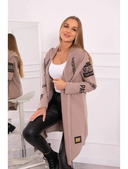 Dámsky kardigán - béžový