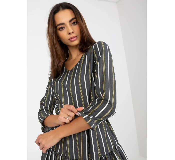 Dámske šaty LK SK 507973 tmavo šedá Dámske šaty LK SK 507973 tmavo šedá