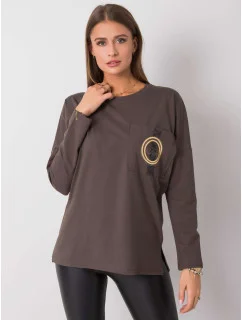 Blúzka RV BZ 5968.17 tmavá khaki