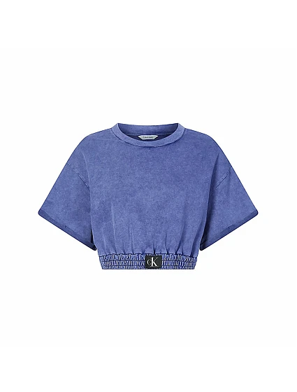 Mikina Crop top KW0KW01780-C8H - Calvin Klein
