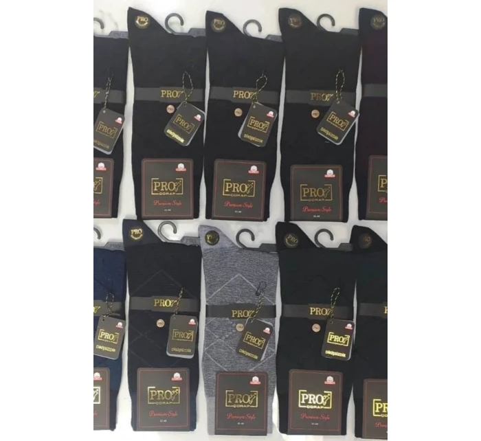 Pánske ponožky PRO 16611 41-44 MIX Pánske ponožky PRO 16611 41-44 MIX