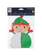 ARTICASA PAPIEROVÁ DEKORÁCIA 15x20 cm ELF