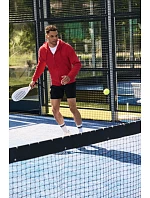 Pánská mikina s kapucí "Authentic" 10. classic red model 22473021 - Russell Athletic