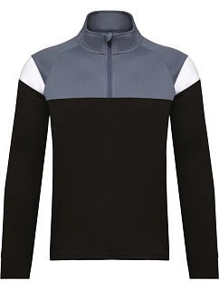 PA Dětská tréninková mikina s 1/4 zipem 20.P grey model 22423505 - Kariban ProAct
