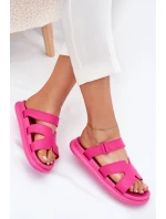 Dámské Gumové Pantofle S Páskem Fuchsie model 21702989 - Boto Dámské Gumové Pantofle S Páskem Fuchsie model 21702989 - Boto