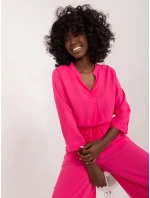Blúzka D73761M11174A fuchsiová