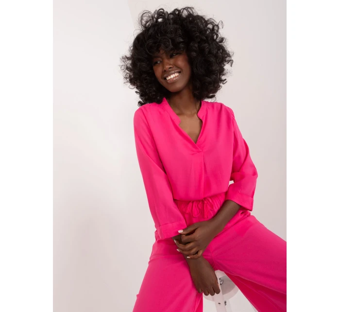 Blúzka D73761M11174A fuchsiová