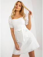 Dámske šaty LK SK 508994.43P ecru - FPrice