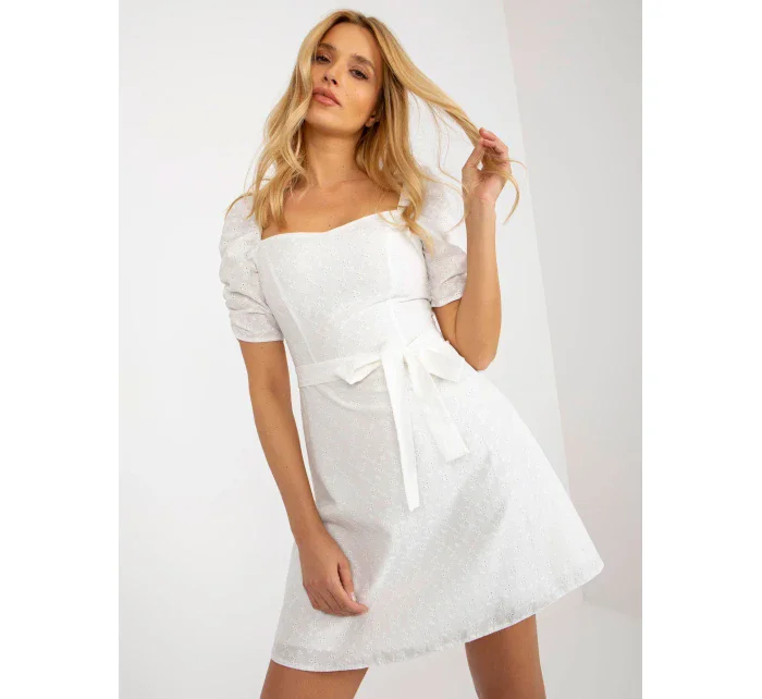 Dámske šaty LK SK 508994.43P ecru - FPrice