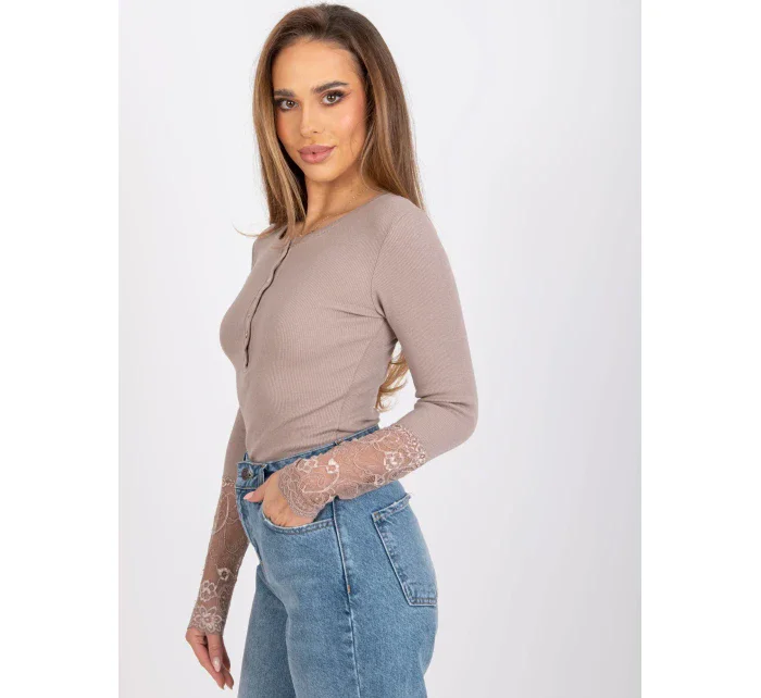 Halenka RV BZ model 17087394 tmavě lila - FPrice Halenka RV BZ model 17087394 tmavě lila - FPrice