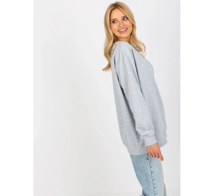 Mikina VI BL 094.03P sivá Mikina VI BL 094.03P sivá