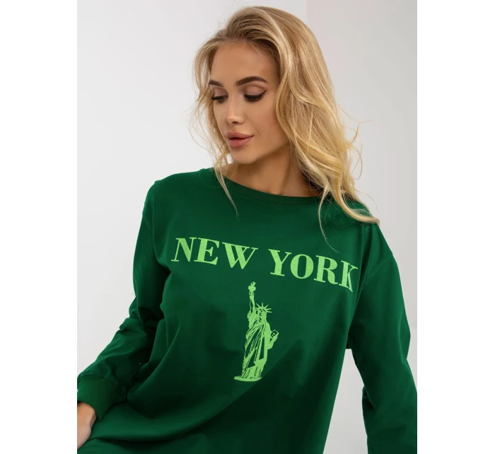 Mikina VI BL 3212.15x tmavo zelená Mikina VI BL 3212.15x tmavo zelená