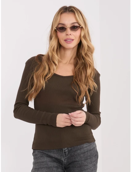 Bluzka WT BZ model 21875482 ciemny brązowy - FPrice