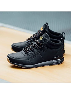 Pánske členkové topánky Jogger MRM4A Black - Bustagrip