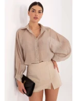 Šortky so spodnou sukňou model 222333 Taliansko Moda Šortky so spodnou sukňou model 222333 Taliansko Moda