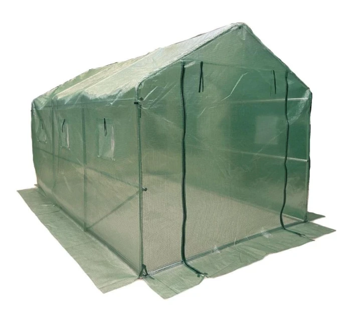 Krycia plachta pre záhradný tunel 200x350x200 cm ZELENÁ