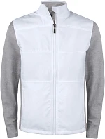 Cutter & Buck Stealth Jacket Men Pánska hybridná strečová bunda 68.1442 biela Cutter & Buck Stealth Jacket Men Pánska hybridná strečová bunda 68.1442 biela
