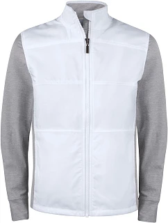 Cutter & Buck Stealth Jacket Men Pánska hybridná strečová bunda 68.1442 biela